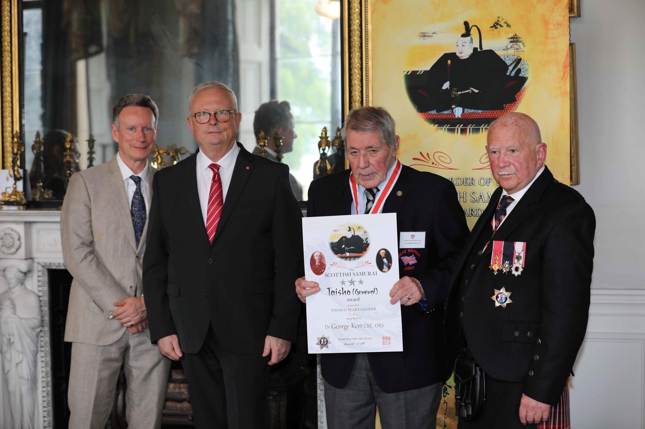 George Kerr samurai award