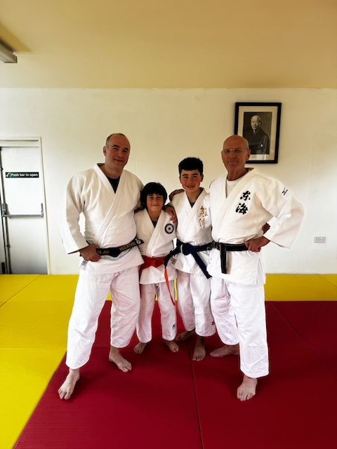 rodegr bornowski and gordon mccathie with boys